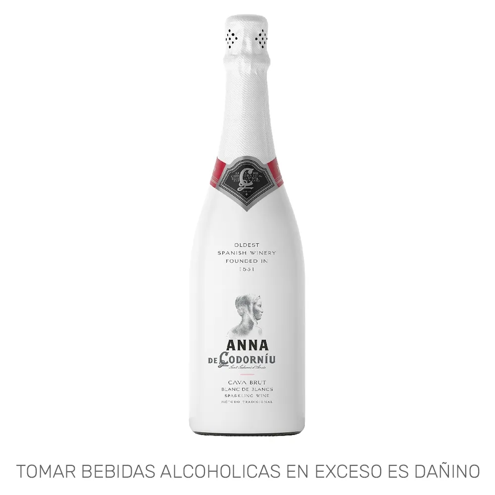 Cava ANNA DE CODORNÍU Brut Reserva Blanc de Blancs Botella 750ml