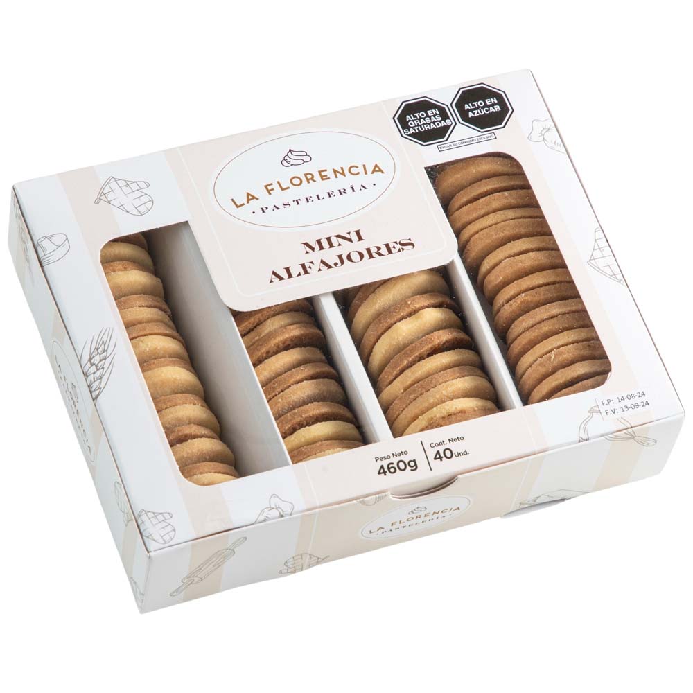 Mini Alfajores LA FLORENCIA Bandeja 40un