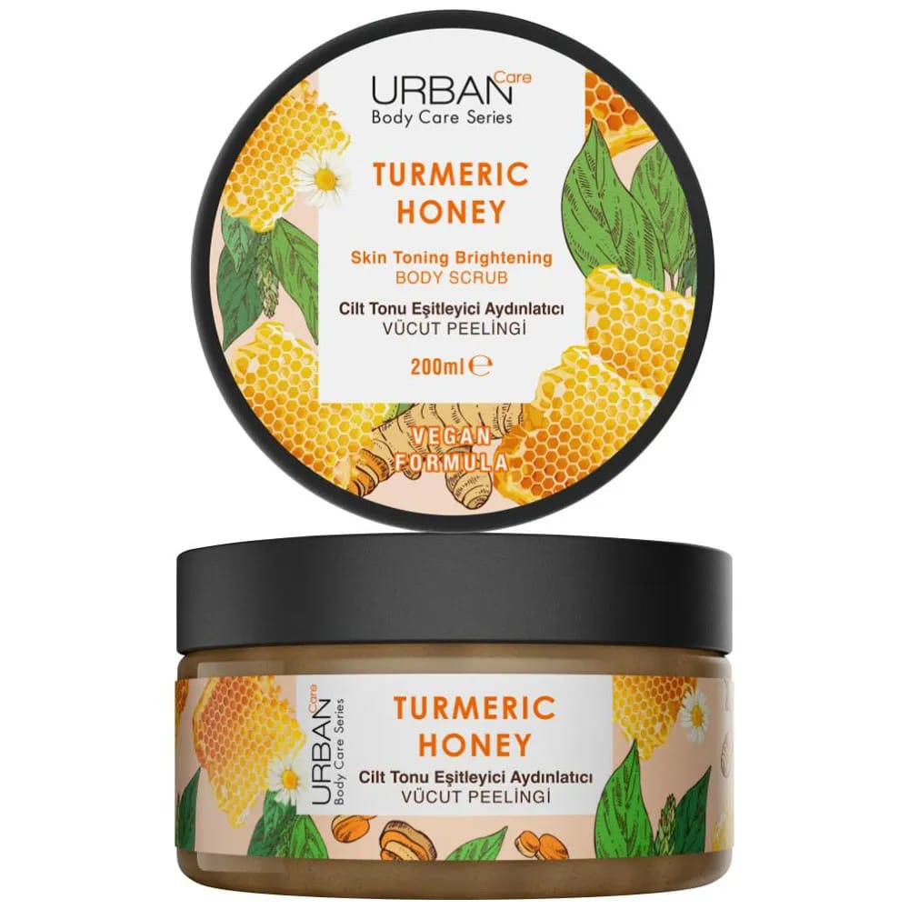 Exfoliante Corporal URBAN CARE Tumeric Honey Pote 200ml