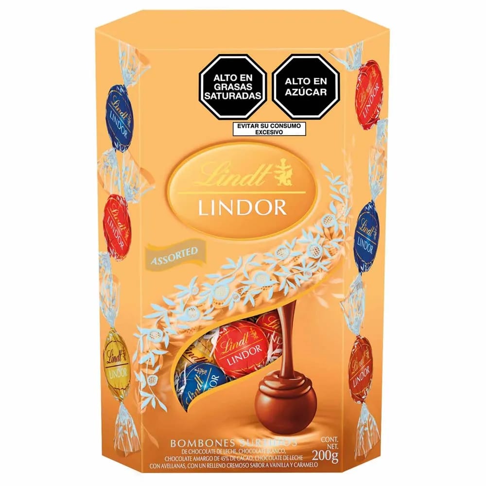 Chocolate LINDT Lindor Assorted Caja 200g