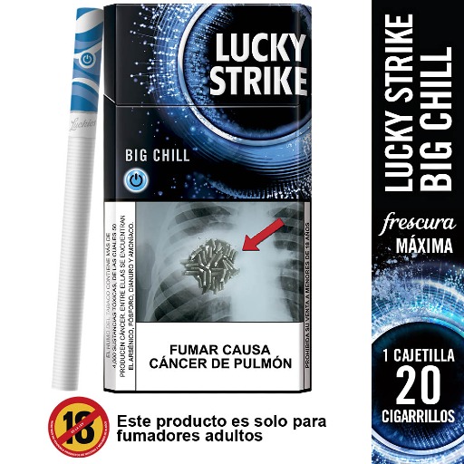 Cigarro LUCKY STRIKE Big Chill Slim Caja 20un